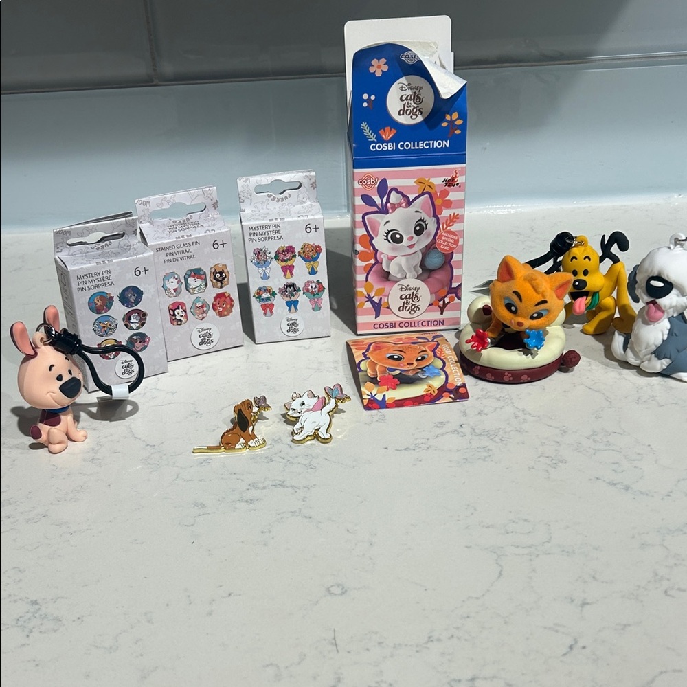 Disney Cats and Dogs Trinkets